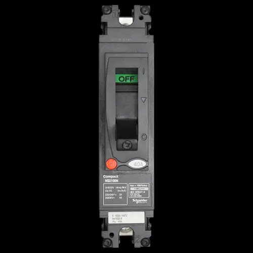 SCHNEIDER 40 AMP 25kA MCCB NSX100N LV438576