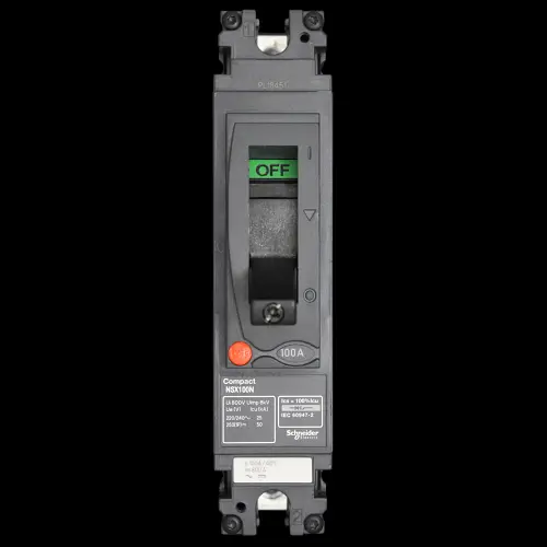 SCHNEIDER 100 AMP 25kA MCCB NSX100N LV438580