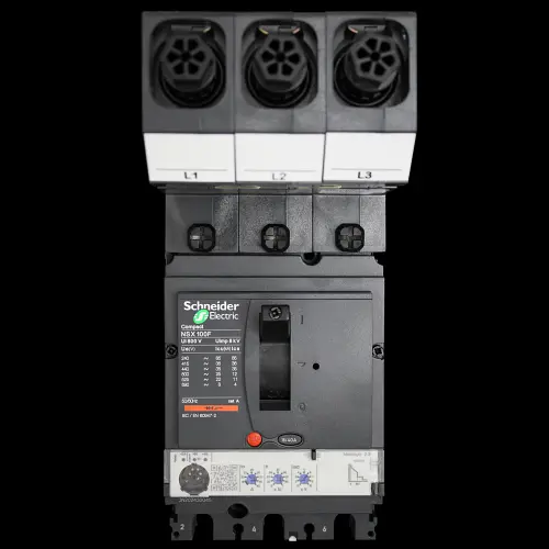 SCHNEIDER 40 AMP 36kA TRIPLE POLE MCCB NSX100F MGP0403XE2 ML2.2