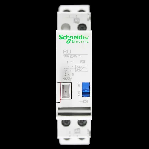 SCHNEIDER 10 AMP DOUBLE POLE CHANGEOVER RELAY 230/240VAC RLI 15535