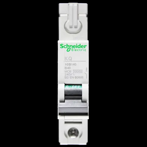 SCHNEIDER 40 AMP CURVE B 10kA MCB CIRCUIT BREAKER KQ 10B140