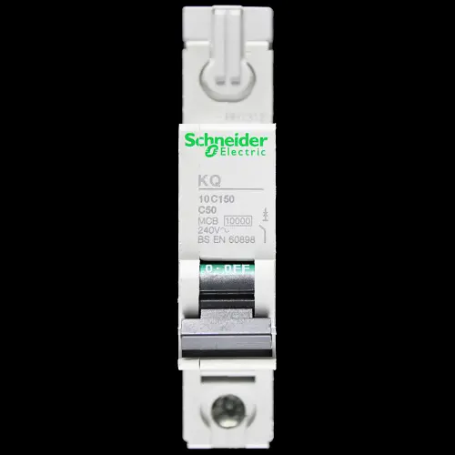 SCHNEIDER 50 AMP CURVE C 10kA MCB CIRCUIT BREAKER KQ 10C150