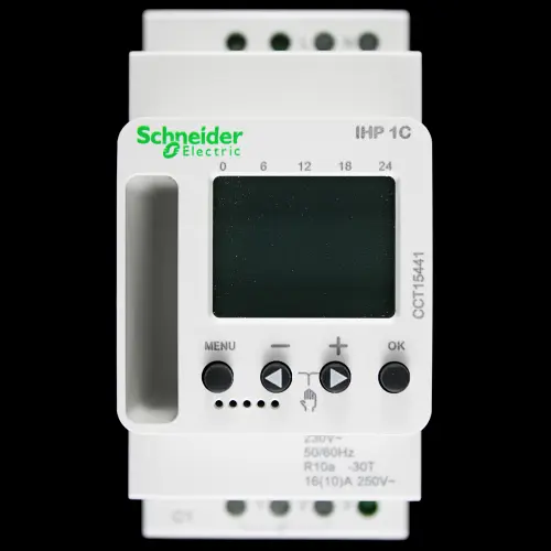 SCHNEIDER PROGRAMMABLE TIME SWITCH IHP 1C (24h/7d) CCT15441