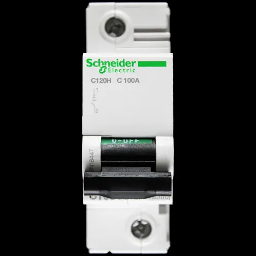 SCHNEIDER 100 AMP CURVE C 15kA MCB CIRCUIT BREAKER A9N18447 C120H