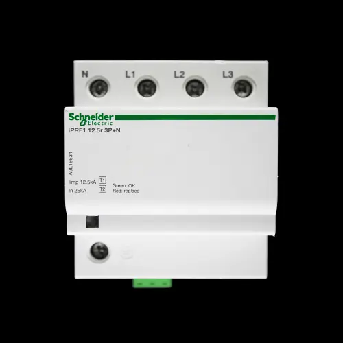 SCHNEIDER SURGE ARRESTER TRIPLE POLE & NEUTRAL IPRF1 12.5r A9L16634