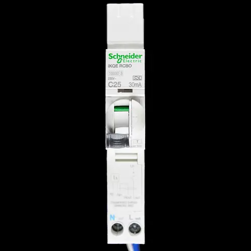 SCHNEIDER 25 AMP CURVE C 10kA 30mA RCBO TYPE A IKQE SEE125C03 A9D17825