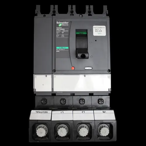 SCHNEIDER 630 AMP FOUR POLE MAIN SWITCH DISCONNECTOR MGP6304NATX