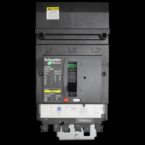 SCHNEIDER 16 AMP 25kA TRIPLE POLE MCCB CDXAE34016 NSX100B TM16D