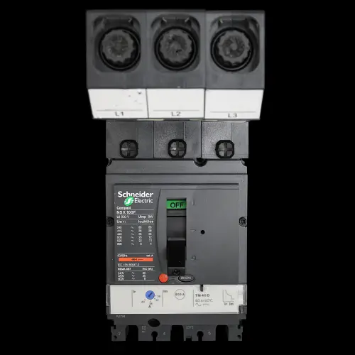 SCHNEIDER 40 AMP 36kA TRIPLE POLE MCCB NSX100F MGP0403X TM40D