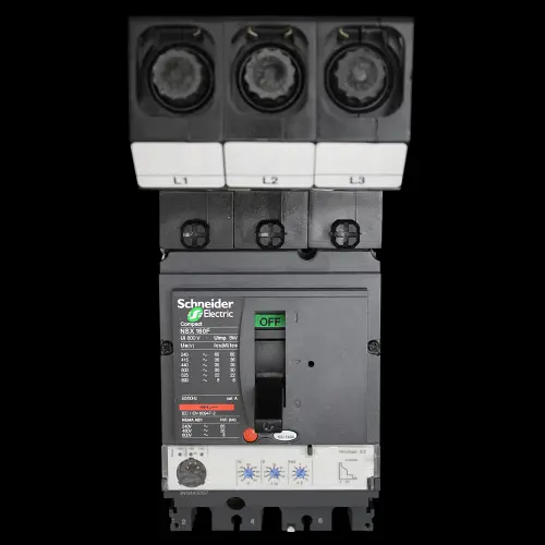SCHNEIDER 160 AMP 36kA TRIPLE POLE MCCB NSX160F MGP1603X ML2.2