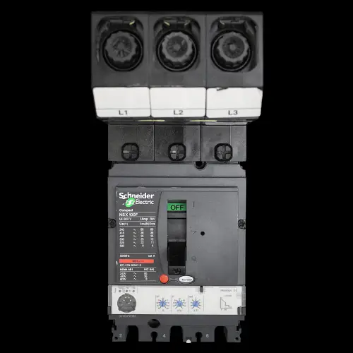 SCHNEIDER 100 AMP 36kA TRIPLE POLE MCCB NSX100F MGP1003X ML2.2
