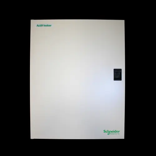 SCHNEIDER 32 SP WAY DIN RAIL ENCLOSURE ACTI9 ISOBAR SEA9DE64