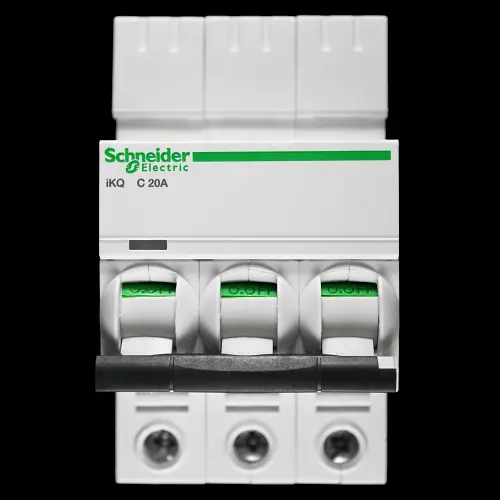 SCHNEIDER C 20 MCB TRIPLE POLE 10kA CIRCUIT BREAKER IKQ A9F57320