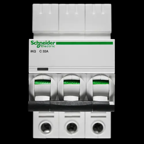 SCHNEIDER C 32 MCB TRIPLE POLE 10kA CIRCUIT BREAKER IKQ A9F57332