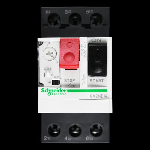 SCHNEIDER 6-10 AMP MOTOR PROTECTION CIRCUIT BREAKER GV2ME14