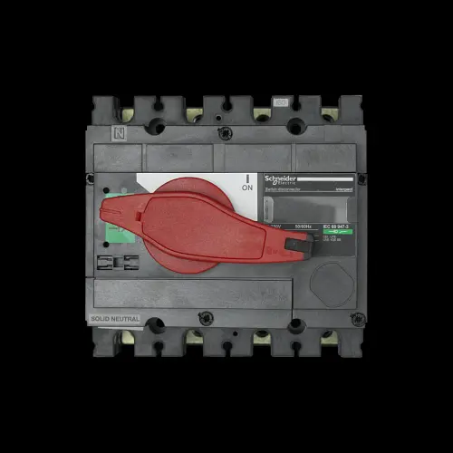 SCHNEIDER 160 AMP FOUR POLE MAIN SWITCH DISCONNECTOR SEA9NI1604SM