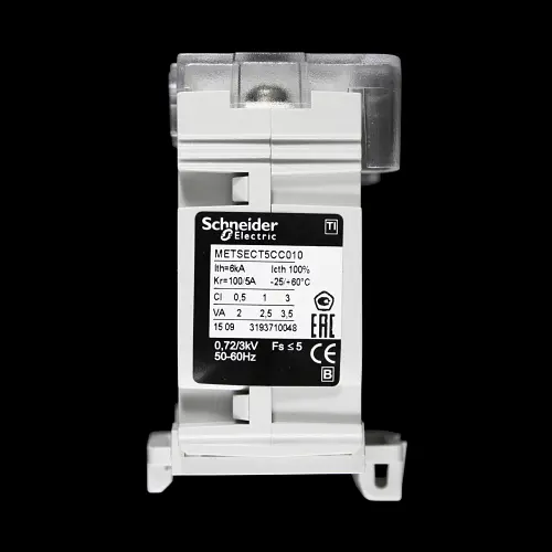 SCHNEIDER 100/5A CURRENT TRANSFORMER METSECT5CC010 D21