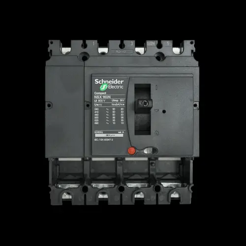SCHNEIDER 160 AMP 50kA FOUR POLE MCCB WITHOUT TRIP UNIT NSX160N LV430411