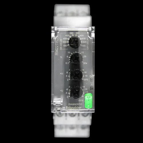 SCHNEIDER THREE PHASE VOLTAGE CONTROL RELAY ZELIO RM22TR33