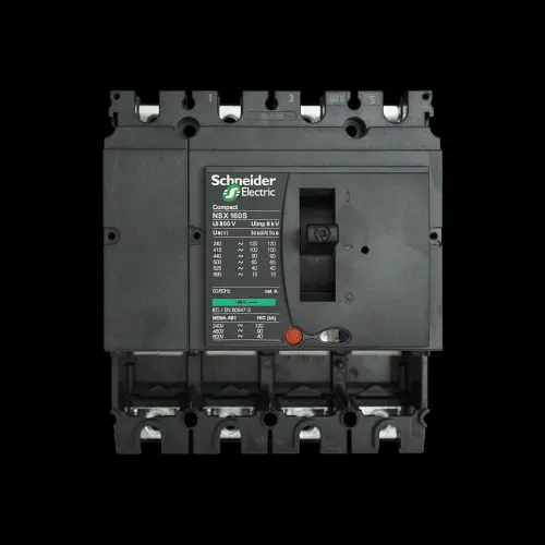 SCHNEIDER 160 AMP 100kA FOUR POLE MCCB WITHOUT TRIP UNIT NSX160S LV430396