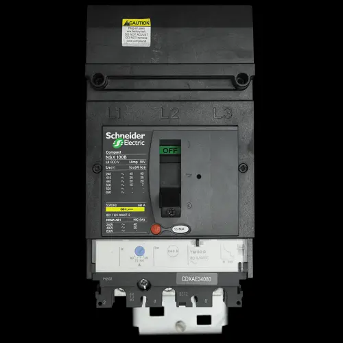 SCHNEIDER 80 AMP 25kA TRIPLE POLE MCCB CDXAE34080 NSX100B TM80D