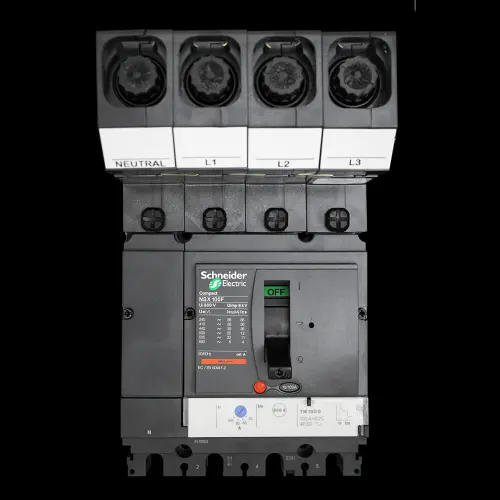 SCHNEIDER 100 AMP 36kA FOUR POLE MCCB NSX100F MGP1004X