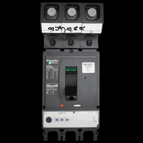 SCHNEIDER 400 AMP 50kA TRIPLE POLE MCCB NSX400N MGP4003X