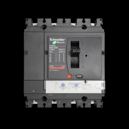SCHNEIDER 250 AMP 36kA FOUR POLE MCCB NSX250F TM250D
