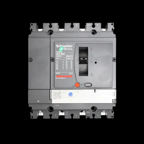 SCHNEIDER 160 AMP 36kA FOUR POLE MCCB NSX160F SEA9NCB1604SM