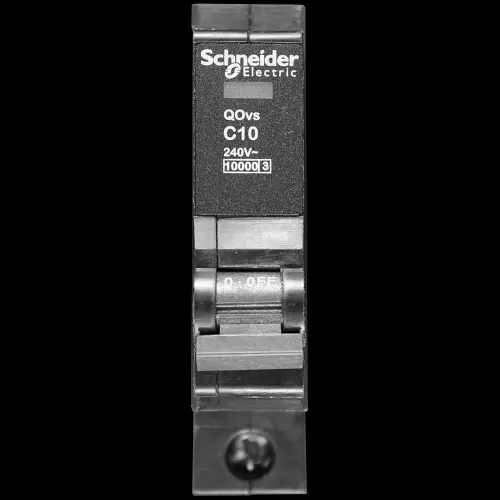 SCHNEIDER 10 AMP CURVE C 10kA MCB CIRCUIT BREAKER QOvs QO110VSC10