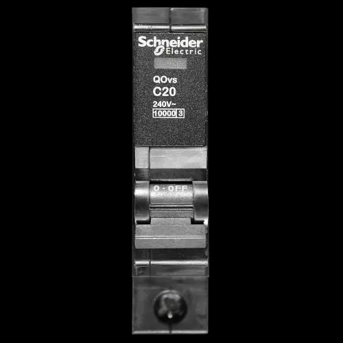 SCHNEIDER 20 AMP CURVE C 10kA MCB CIRCUIT BREAKER QOVS QO120VSC10