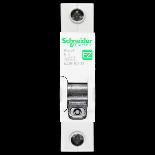 SCHNEIDER 3 AMP CURVE B 6kA MCB CIRCUIT BREAKER EZ EASY9 EZ9F16103