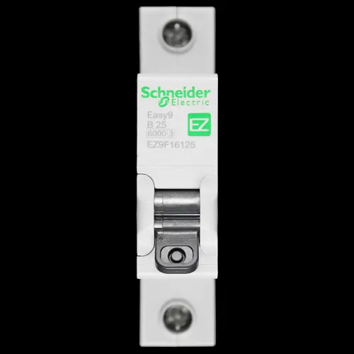 SCHNEIDER 25 AMP CURVE B 6kA MCB CIRCUIT BREAKER EZ EASY9 EZ9F16125