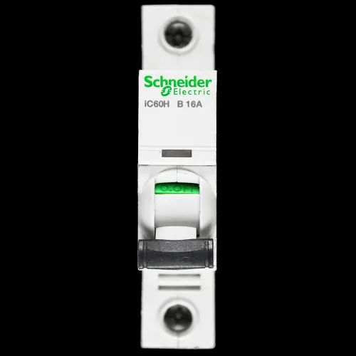 SCHNEIDER 16 AMP CURVE B 10kA MCB CIRCUIT BREAKER A9F83116 IC60H