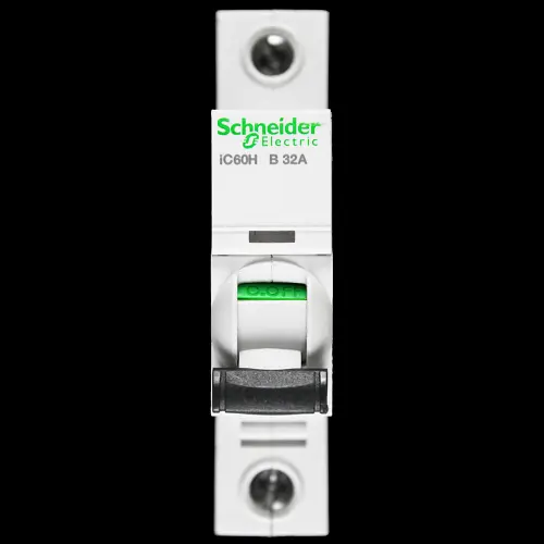 SCHNEIDER 32 AMP CURVE B 10kA MCB CIRCUIT BREAKER A9F83132 IC60H