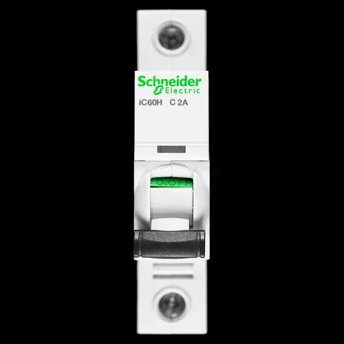 SCHNEIDER 2 AMP CURVE C 10kA MCB CIRCUIT BREAKER A9F84102 IC60H
