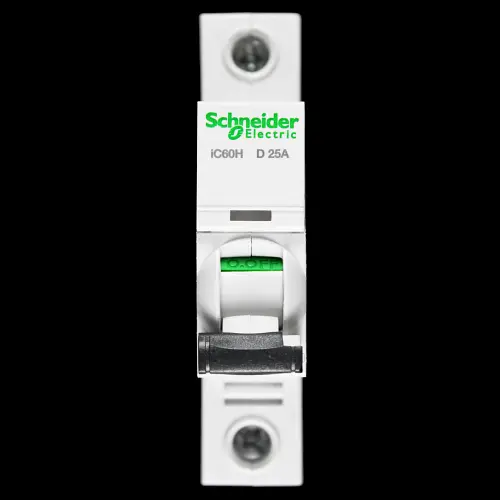 SCHNEIDER 25 AMP CURVE D 10kA MCB CIRCUIT BREAKER A9F55125 IC60H