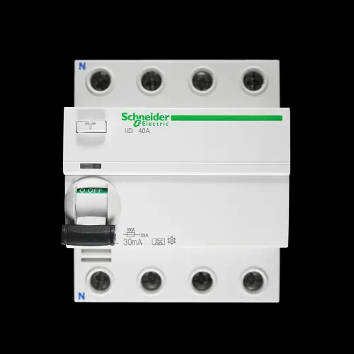 SCHNEIDER 40 AMP 30mA FOUR POLE RCCB RCD TYPE A ILD A9R21440 ACTI9