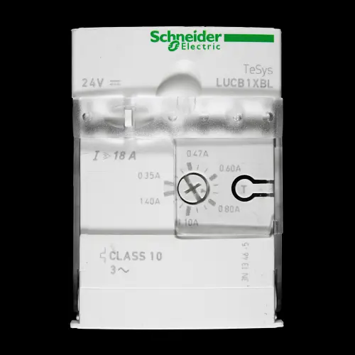 SCHNEIDER 0.35 – 1.4 AMP ADVANCED CONTROL UNIT 24V DC COIL LUCB1XBL