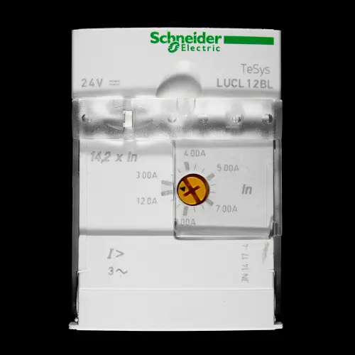 SCHNEIDER 3 – 12 AMP STANDARD CONTROL UNIT 24V DC COIL LUCL12BL