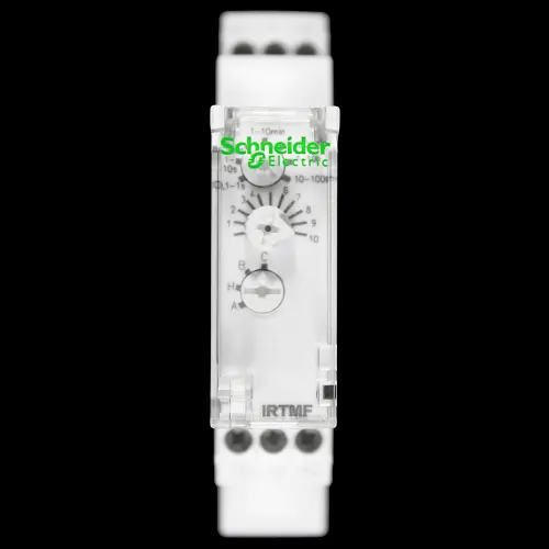 SCHNEIDER 8 AMP 0.1s - 360000s TIME DELAY RELAY DEVICE 12-240 VAC/DC A9E16070