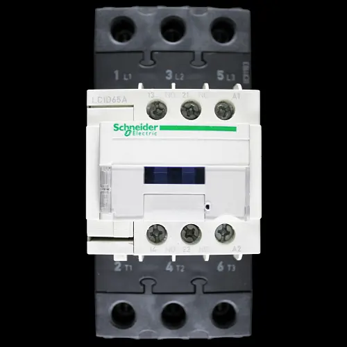 SCHNEIDER 80 AMP FOUR POLE NO CONTACTOR 110V COIL LC1D65AF7