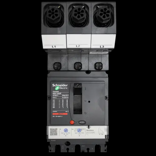 SCHNEIDER 200 AMP 36kA TRIPLE POLE MCCB NSX250F MGP2003X