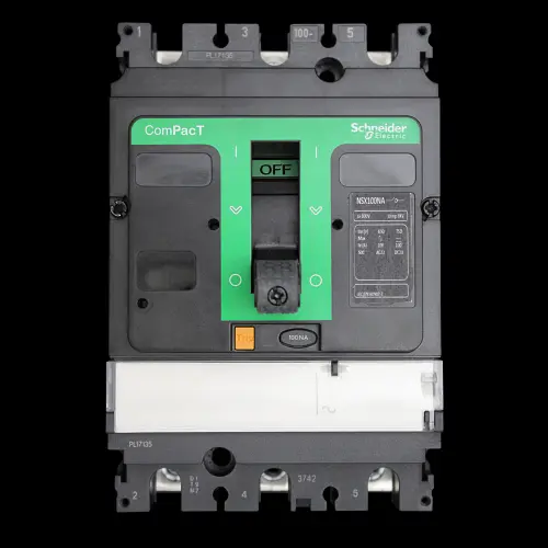 SCHNEIDER 100 AMP TRIPLE POLE SWITCH DISCONNECTOR NSX100NA