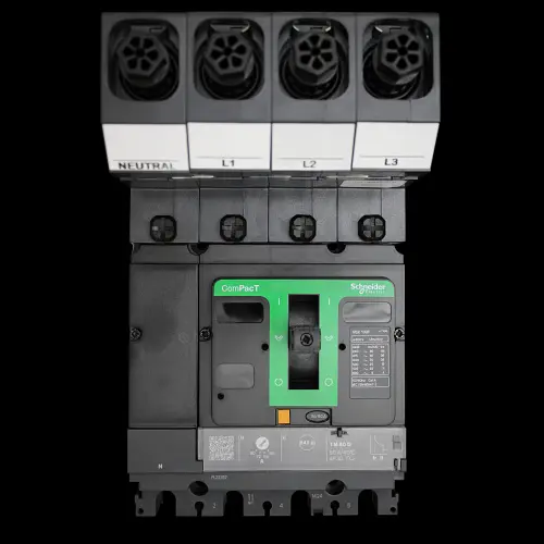 SCHNEIDER 80 AMP 36kA FOUR POLE MCCB PP40804X NSX100F