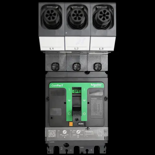 SCHNEIDER 250 AMP 36kA TRIPLE POLE MCCB PP42503X NSX250F