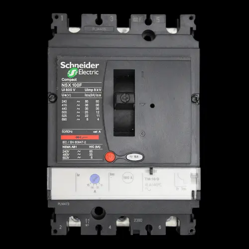 SCHNEIDER 16 AMP 36kA TRIPLE POLE MCCB NSX100F LV429637 TM16D