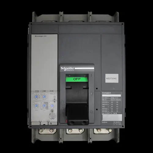 SCHNEIDER 800 AMP 50kA TRIPLE POLE MCCB NS800N