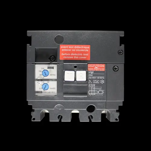 SCHNEIDER 30mA-10A TRIPLE POLE EARTH-LEAKAGE ADD-ON NSX 250 VIGI