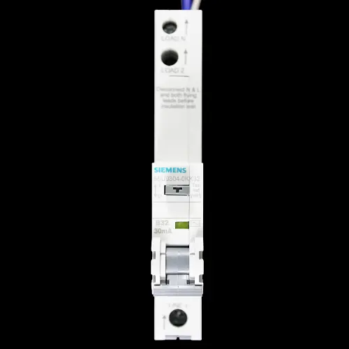 SIEMENS 32 AMP CURVE B 10kA 30mA RCBO TYPE AC 5SU9304-0KK32
